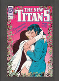 New Titans #66 (1990) George Perez Cover Art DC Comics