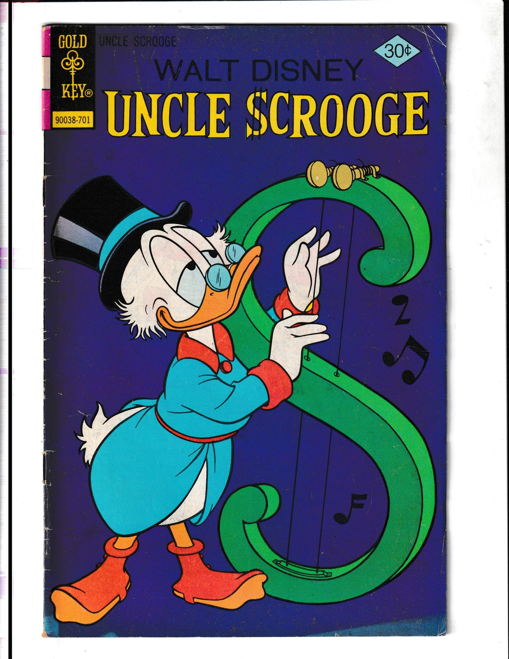 Uncle Scrooge #136 (1977) Gold Key Comics