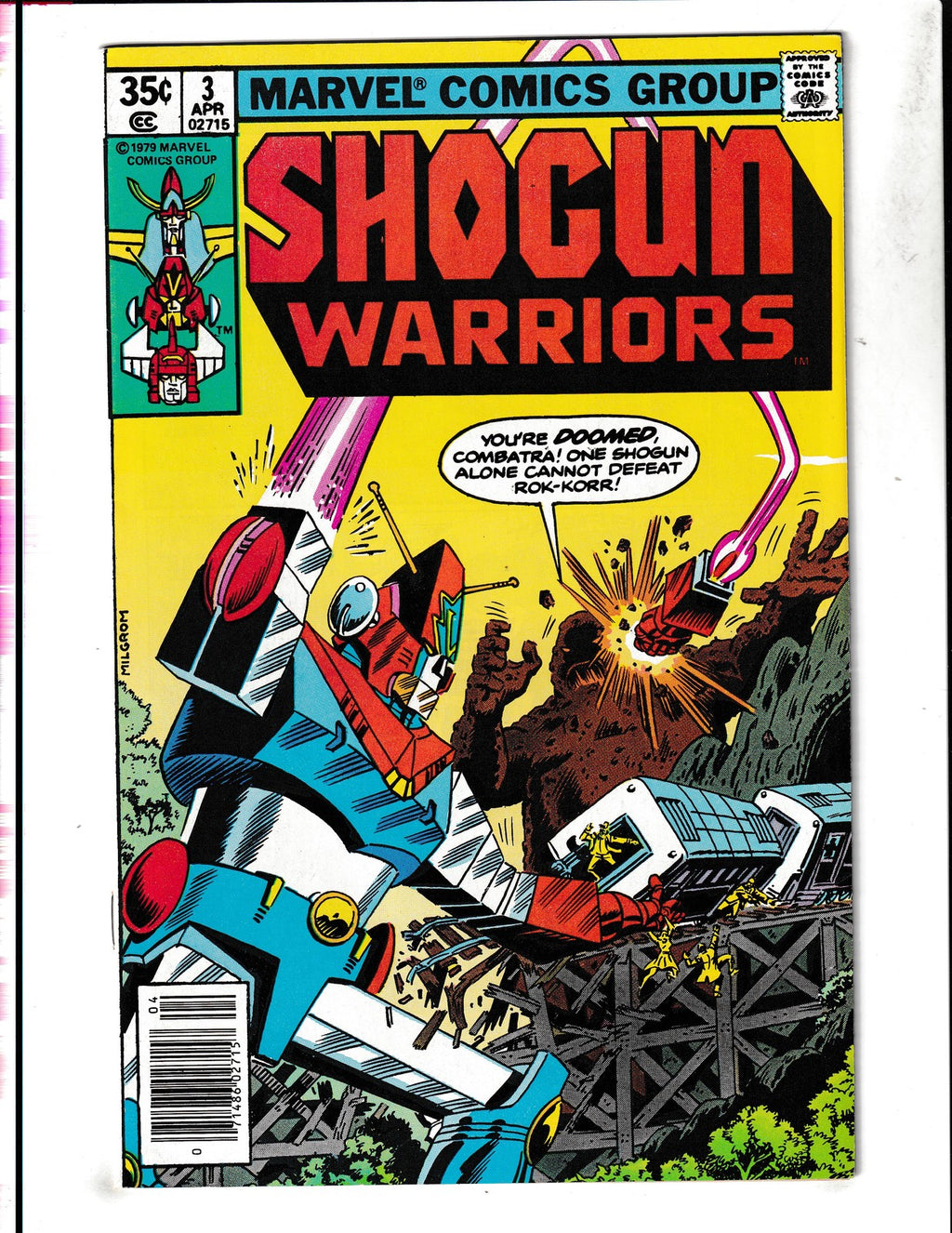 Shogun Warriors #3 (1979) Trimpe/Moench Marvel Comics