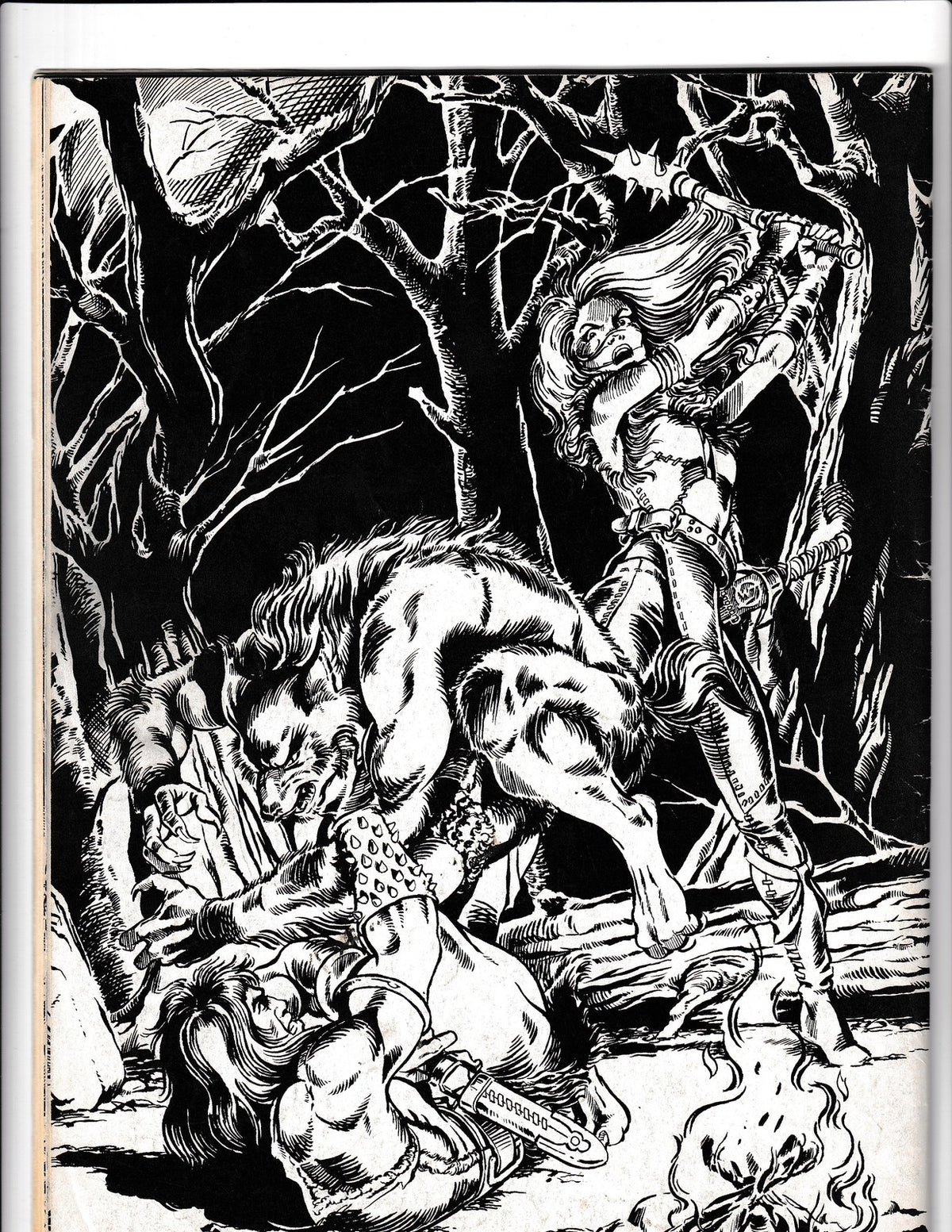 Savage Sword of Conan #125 (1986) the Barbarian Marvel Comics