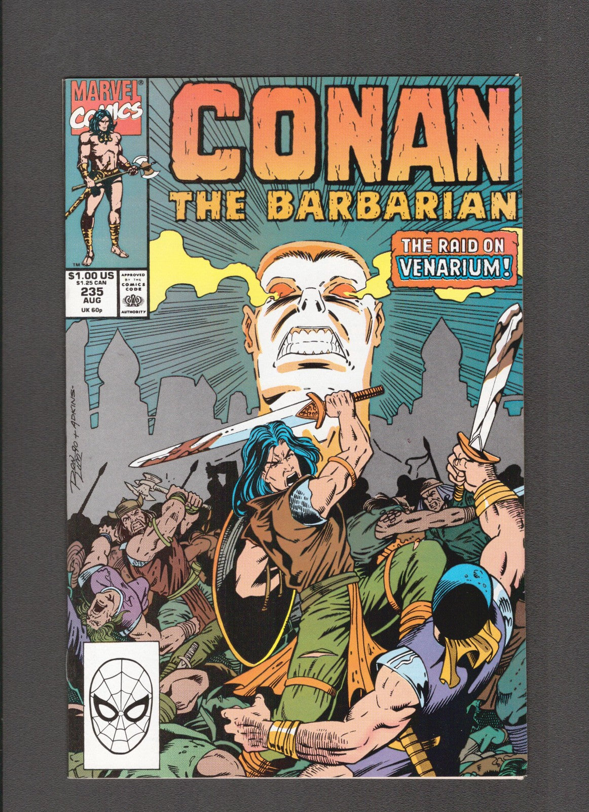 Conan the Barbarian #235 (1990) Dan Akins, Ron Lim Marvel Comics