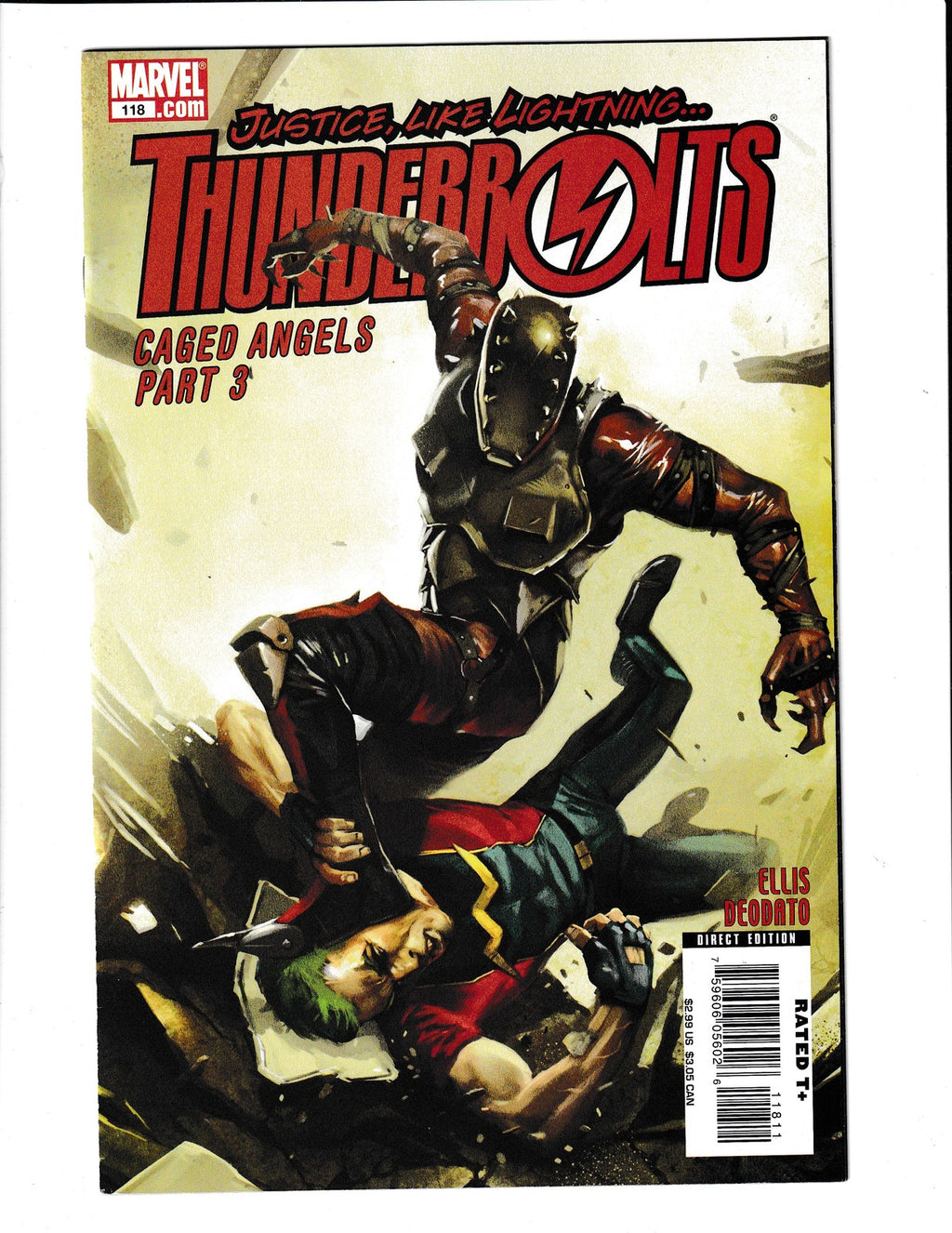 Thunderbolts #118 (2008) Marvel Comics SKU:3551