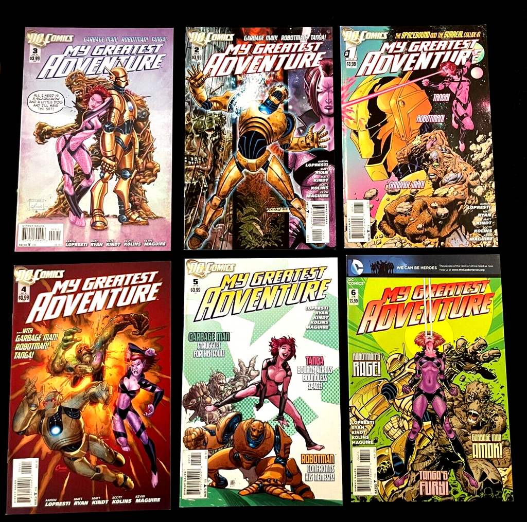 My Greatest Adventure Complete Set of 6 #1-6 (2011/12) DC Comics