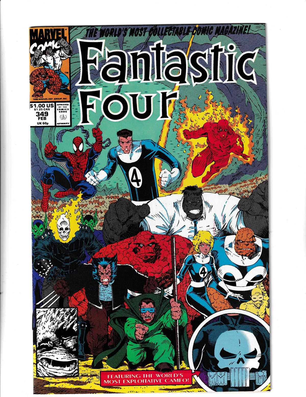 Fantastic Four #349 (1991) Marvel Comics SKU:058