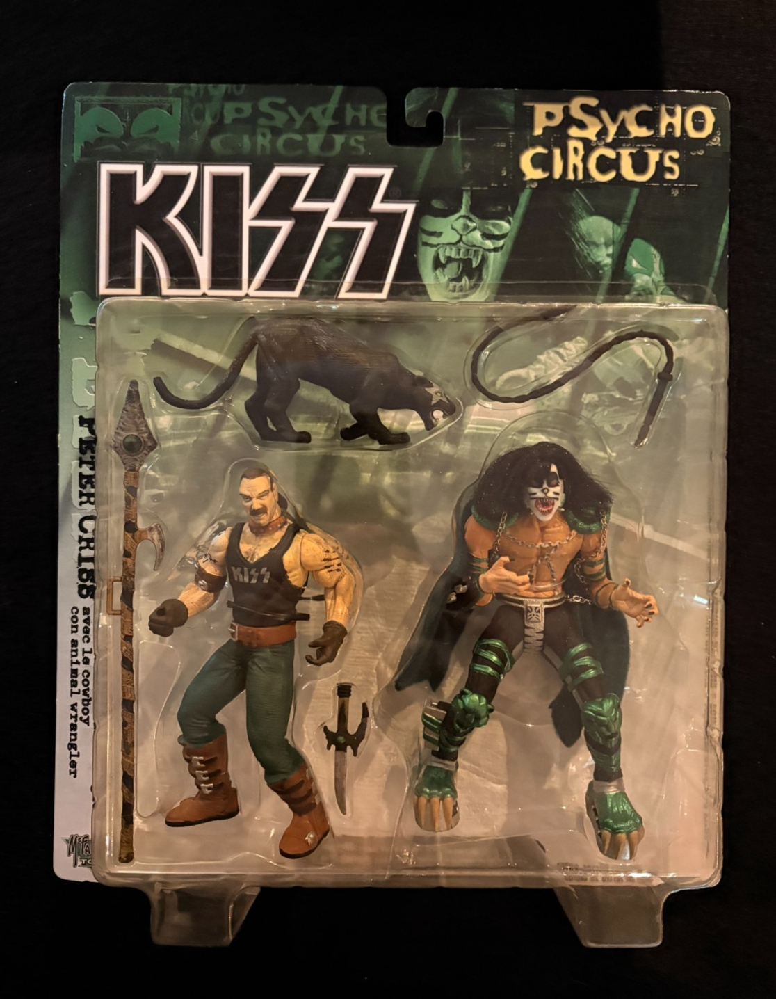Complete Set of 4 KISS Psycho Circus Action Figures 1998 McFarlane NIB