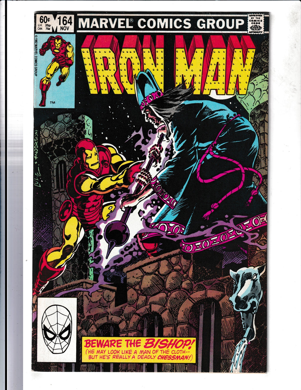 Iron Man #164 (1982) Marvel Comics SKU:1467