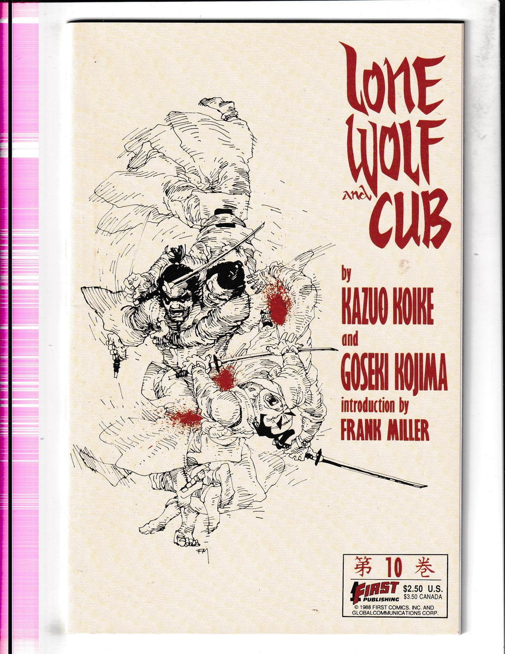Lone Wolf and Cub #10 (1988) "Lawless Samurai" First Comics