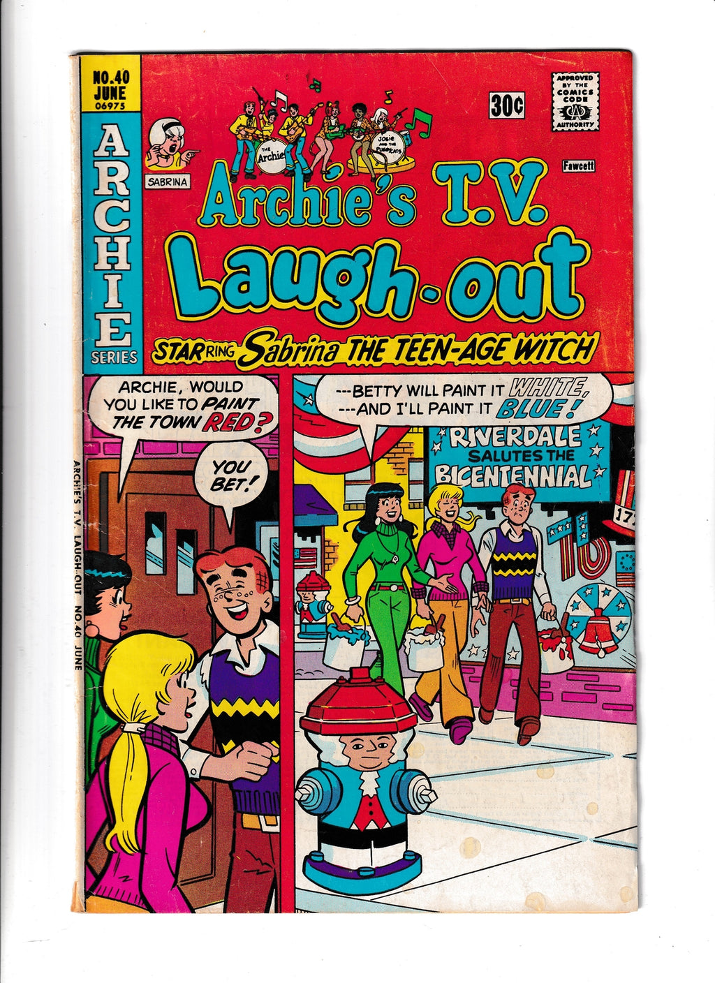 Archie's T.V. Laughout #40 (1976) Archie Comics