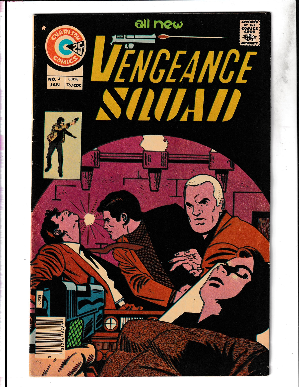 Vengeance Squad #4 (1975) Charlton Comics