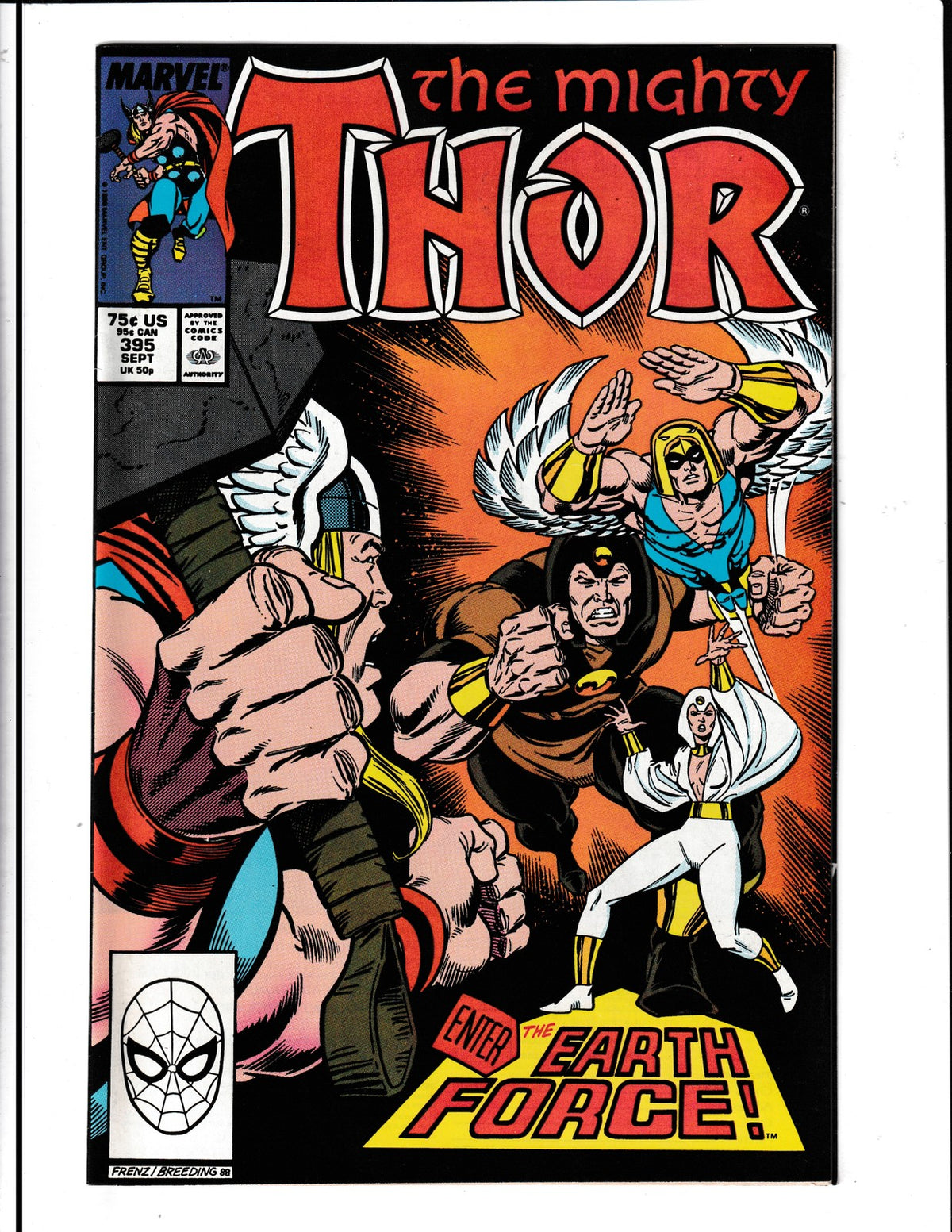 Thor #395 (1988) Higher Grade Marvel Comics