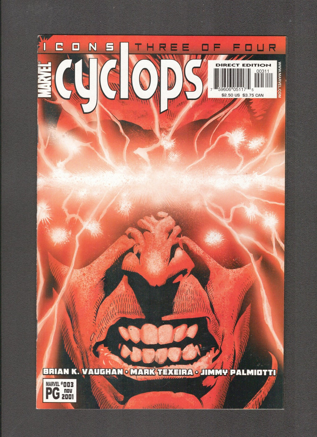 Cyclops #3 (2001) Mark Texeira Marvel Comics
