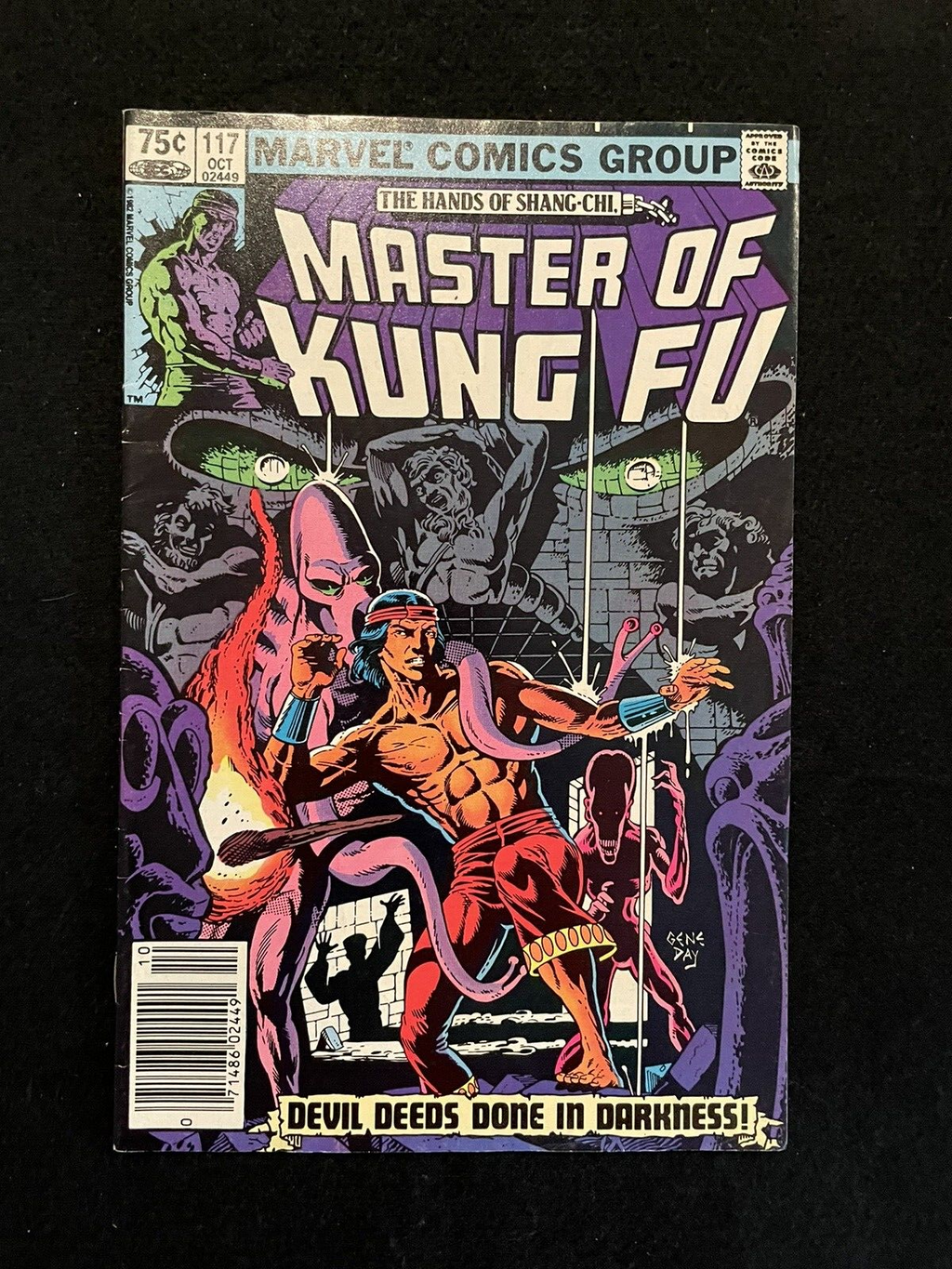 Hands of Shang-Shi, Master of Kung-Fu #117 (1982)