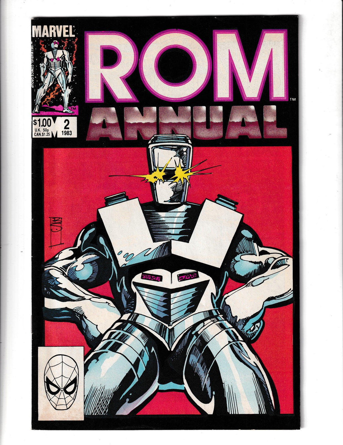 ROM Annaul #2 (1983) Spaceknight Marvel Comics