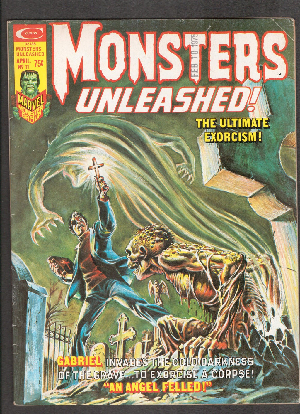 Monsters Unleashed #11 (1975) Frank Brunner - John Romita Marvel Comics