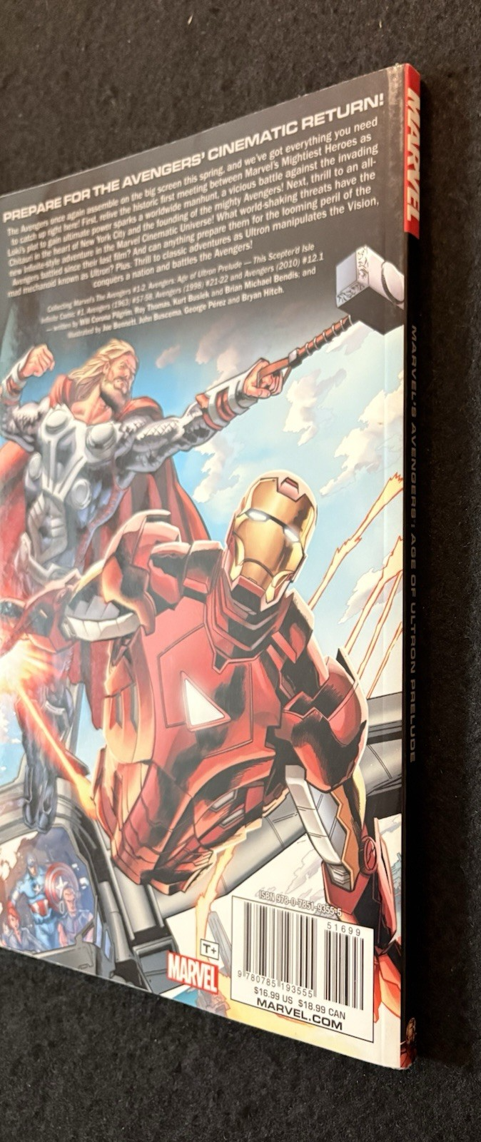 Avengers: Age of Ultron - Prelude #1 2015 TPB Graphic Novel Marvel Comics
