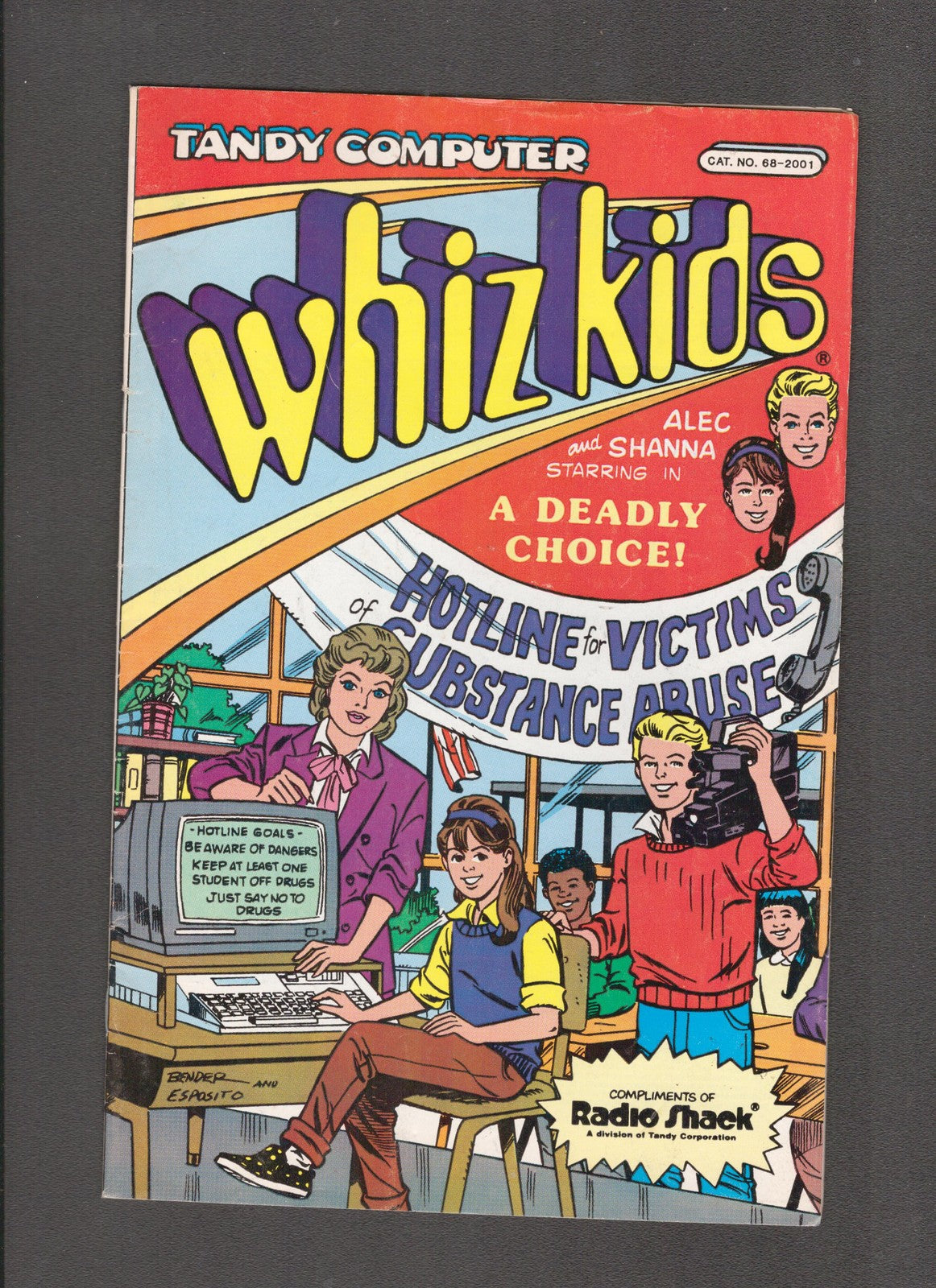 Tandy Computer: Whiz Kids - A Deadly Choice! #1 (1990) Archie Comics