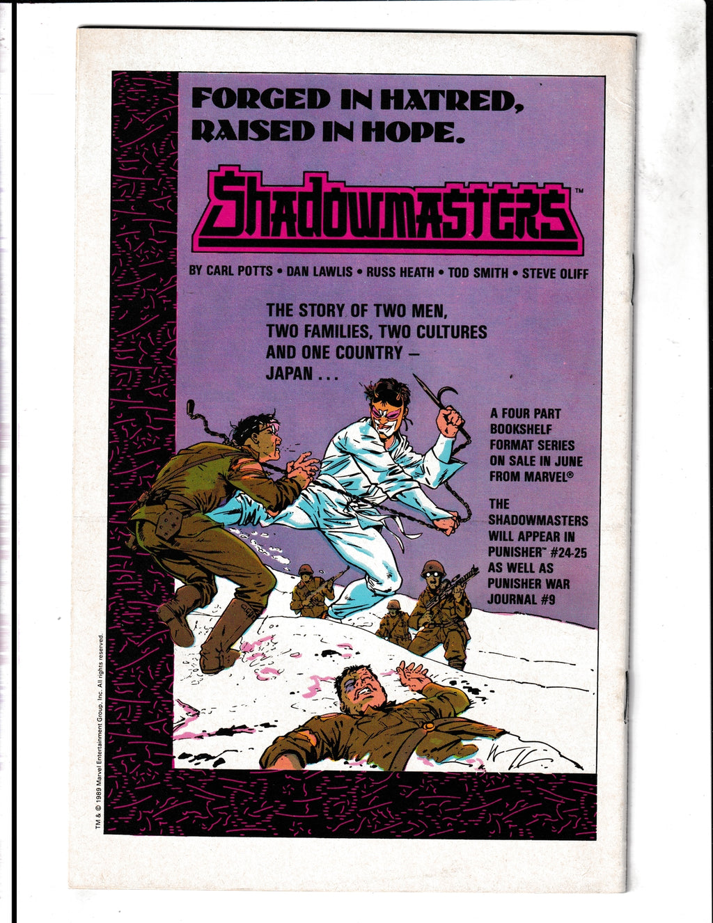 Punisher: War Journal #9 (1989) Marvel Comics