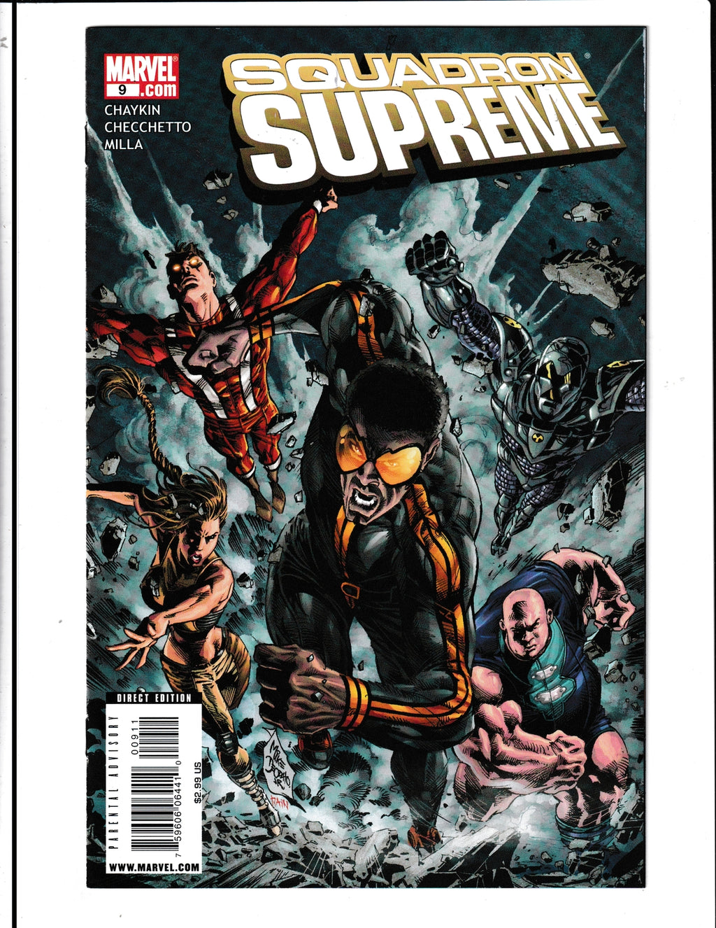 Squadron Supreme #9 (2009) Higher Grade Marvel Comics