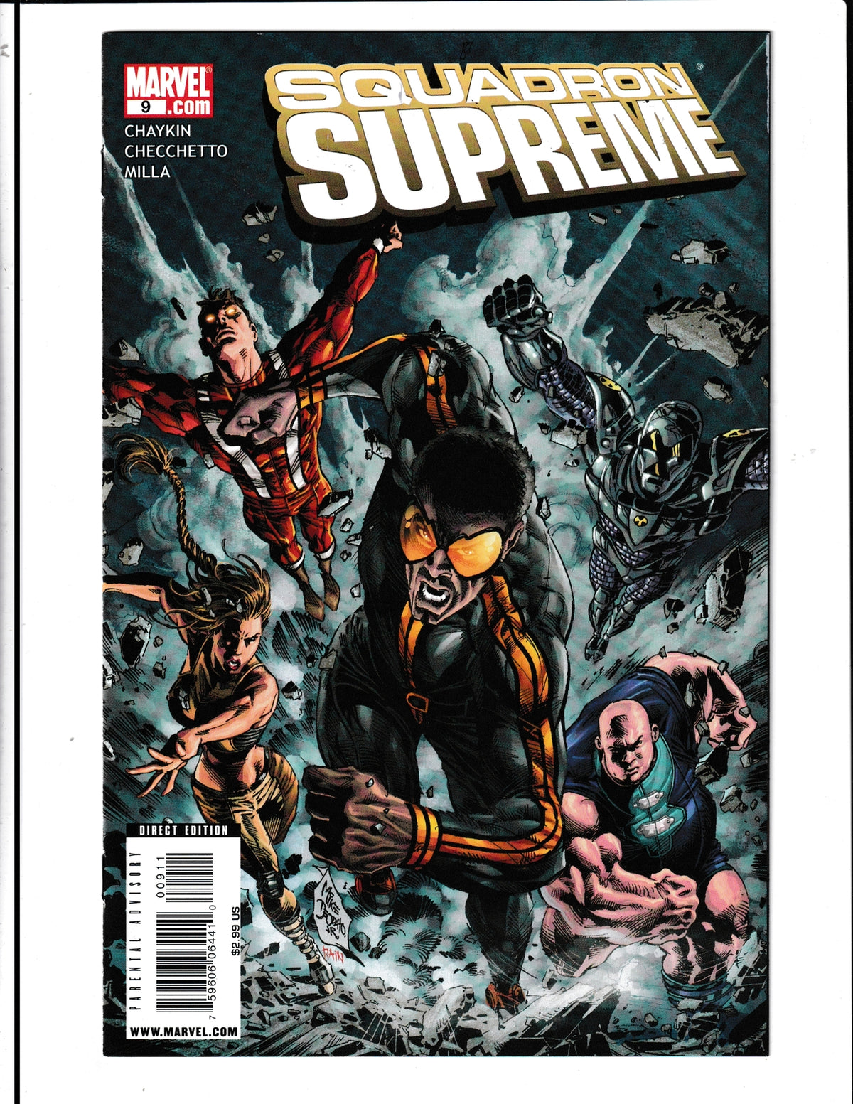 Squadron Supreme #9 (2009) Higher Grade Marvel Comics