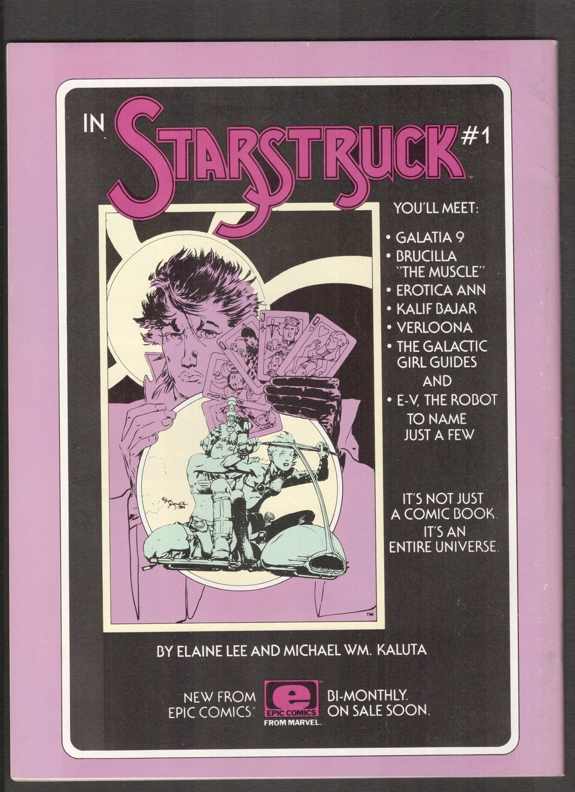 Epic Illustrated #28 (1985) Michael Kaluta Cover Marvel Comics