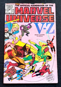 Official Handbook of the Marvel Universe #12 1983 HIGH GRADE