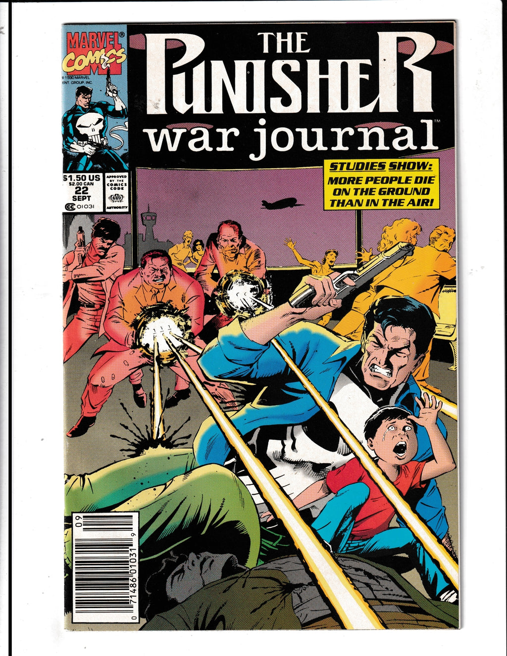 Punisher: War Journal #22 (1990) Marvel Comics