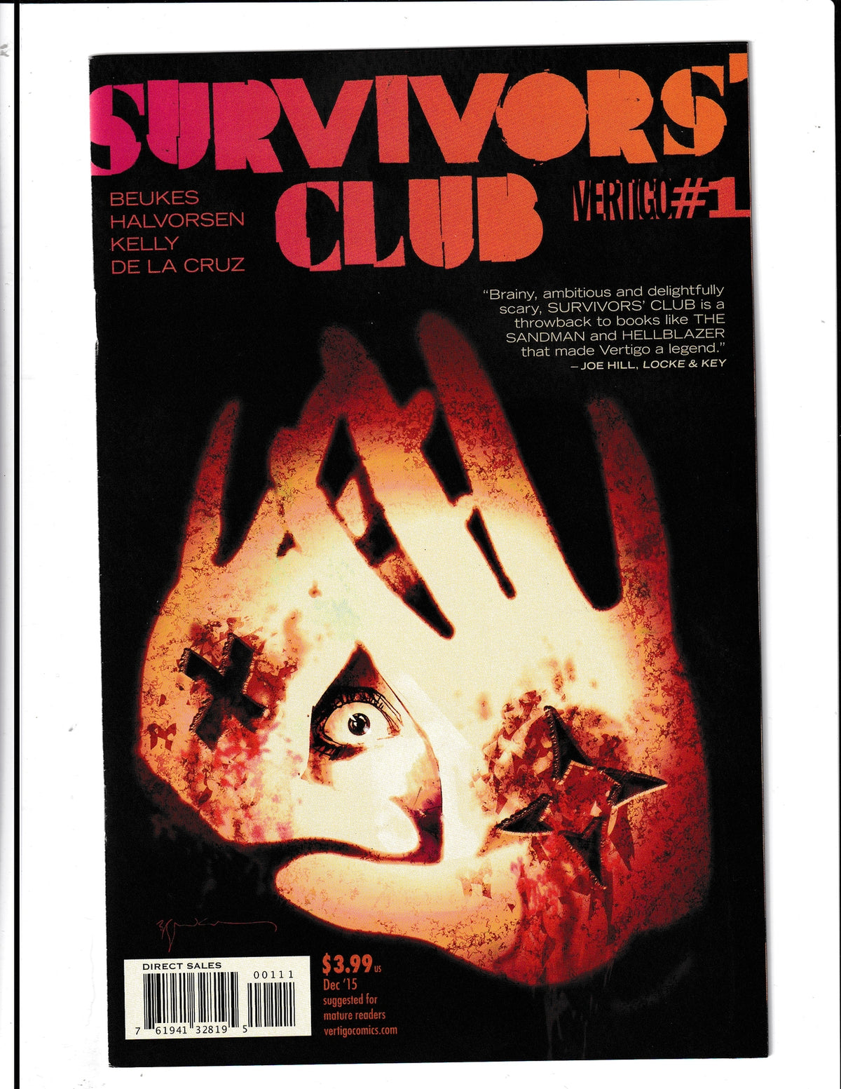 Survivors: Club #1 (2015) Vertigo Comics