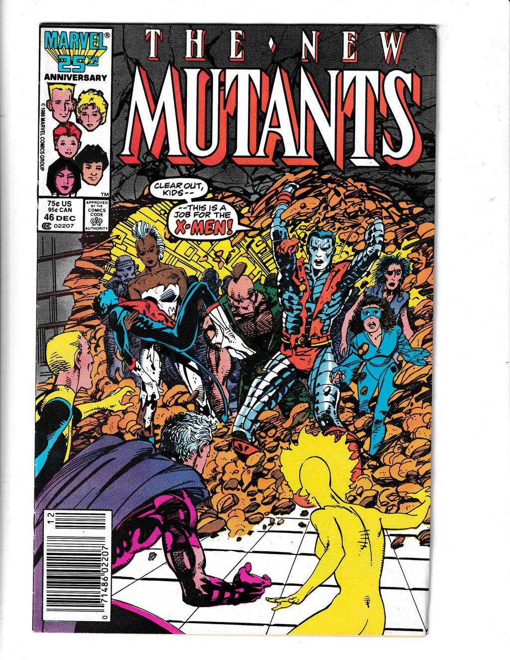 New Mutants #46 (1986) Marvel Comics SKU:2803