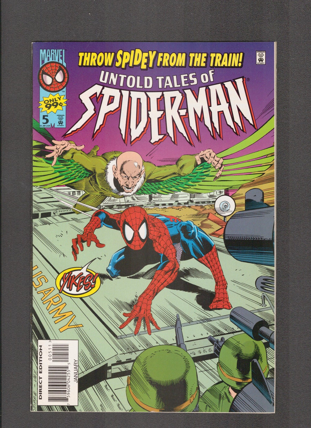 Untold Tales of Spider-Man #5 (1996) Al Milgrom Marvel Comics