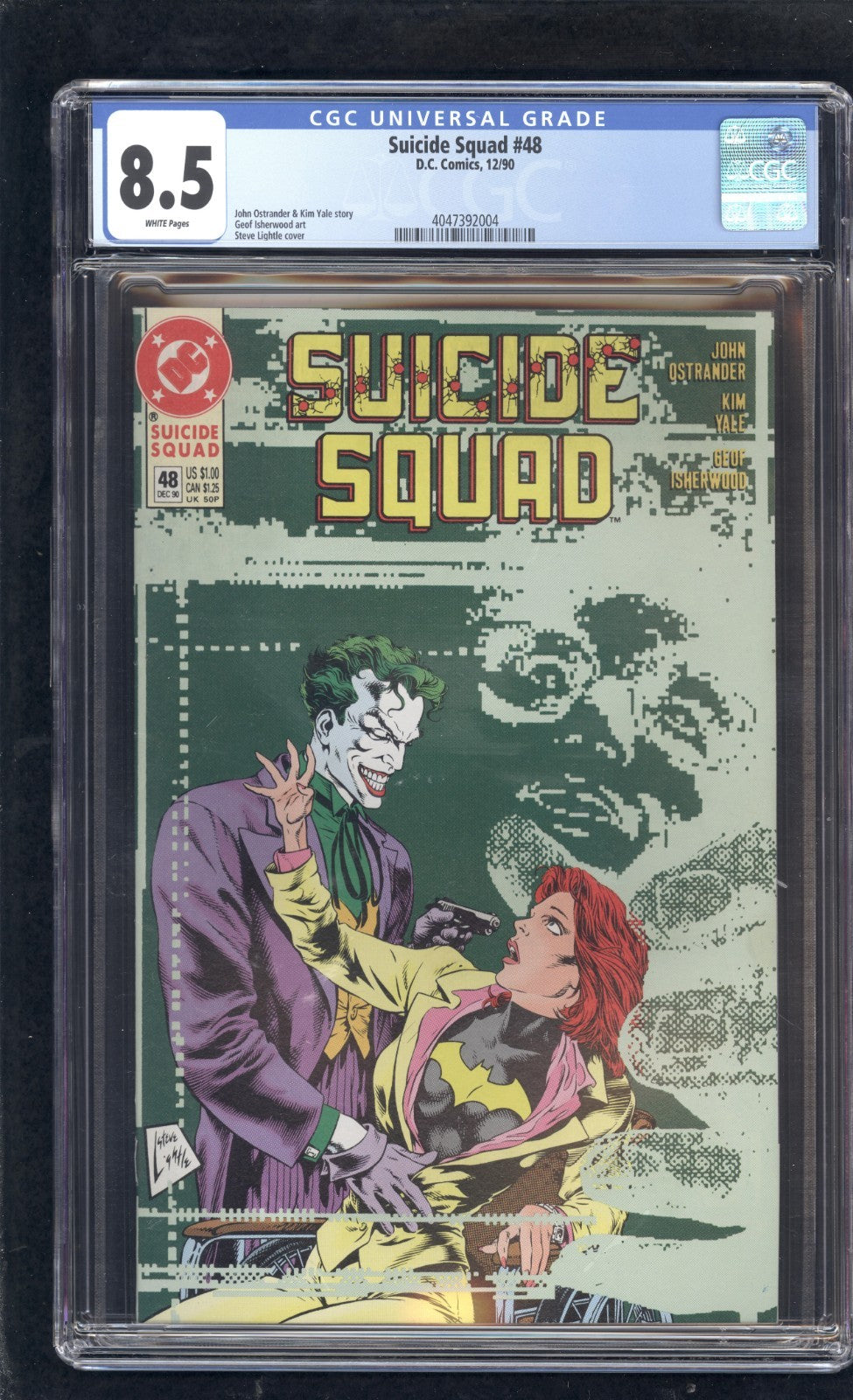 Suicide Squad #48 CGC 8.5 (1990) Geof Isherwood Graded DC Comics