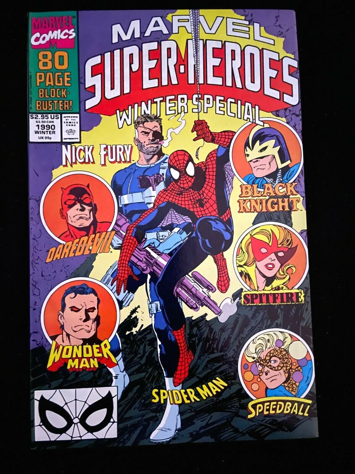 Marvel Super-Heroes #4 Dec 1990 HIGH GRADE NM 80 pages