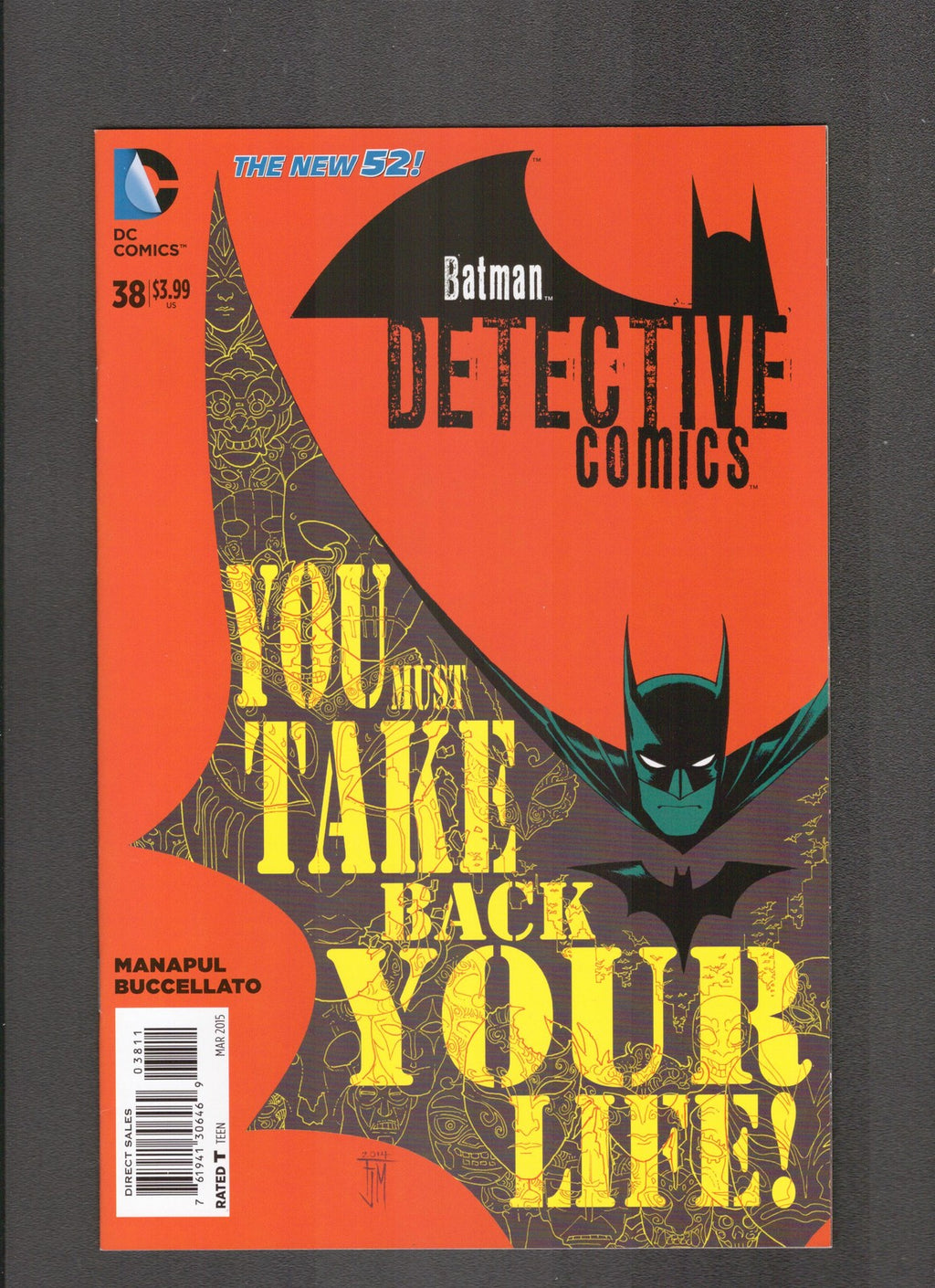 Detective Comics #38 (2015) Francis Manapul DC Comics