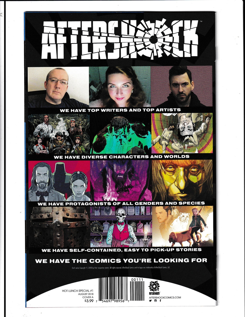 Hot Lunch Special #1 (2018) Aftershock Comics