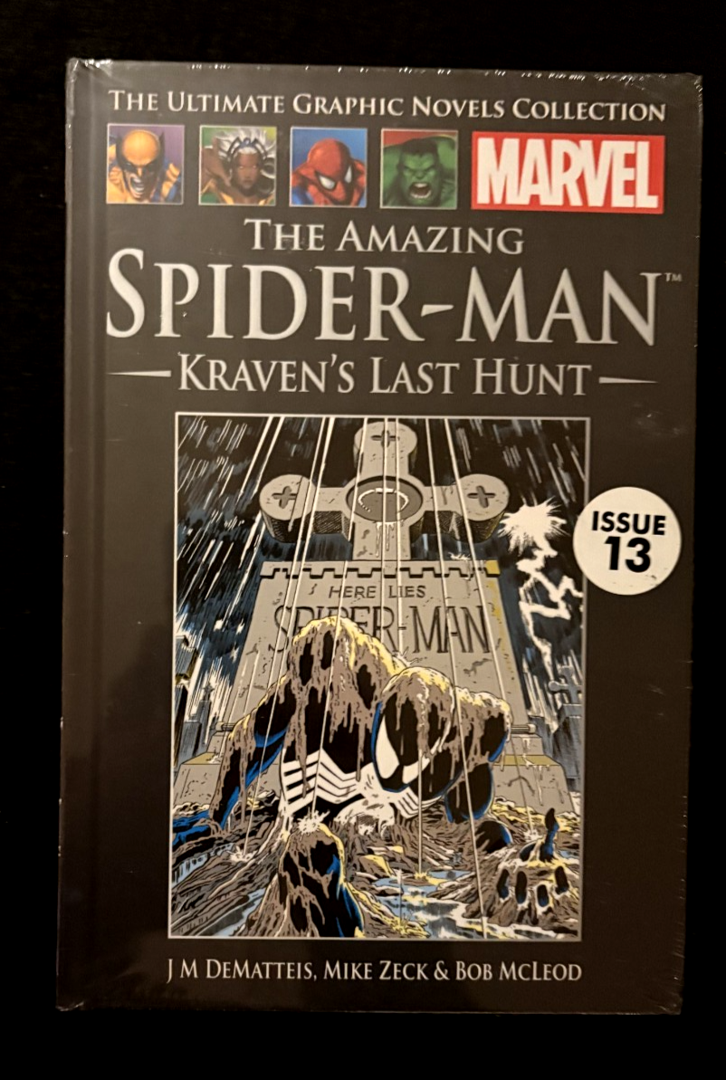 Marvel Ultimate Graphic Novels Collection #13 Amazing SpiderMan Kraven Last Hunt
