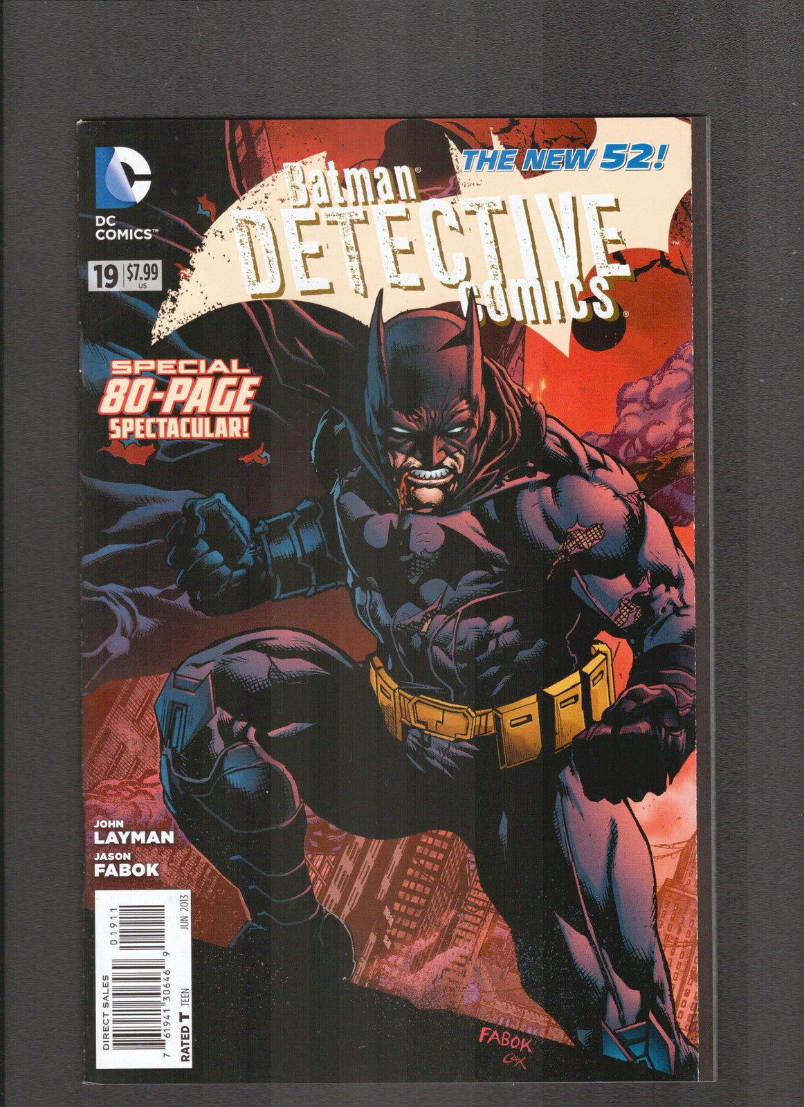 Detective Comics #19 (2013) 80-Page Wraparound Cover DC Comics