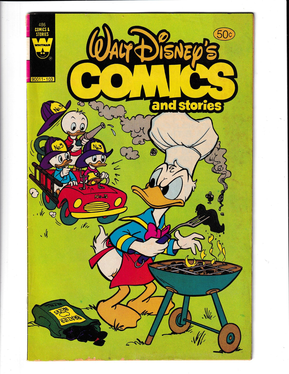Walt Disney Comics and Stories #486 (1981) Whitman Comics