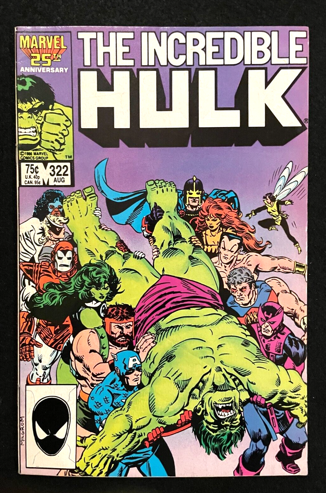 Incredible Hulk #322 1986 - Must the Hulk Die?