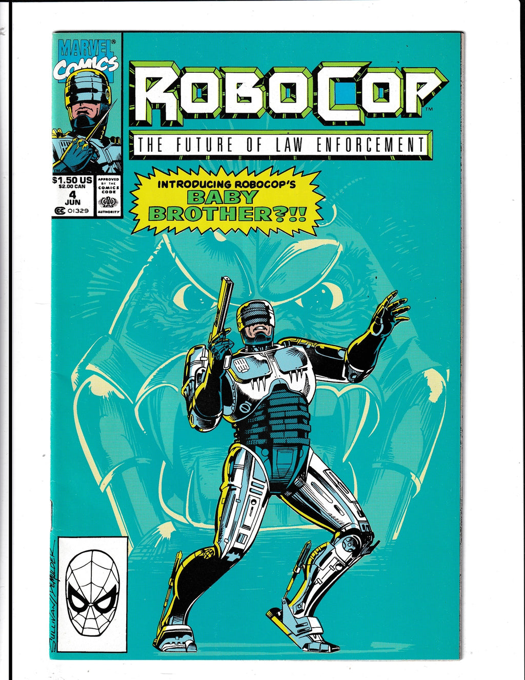 RoboCop #4 (1990) Marvel Comics