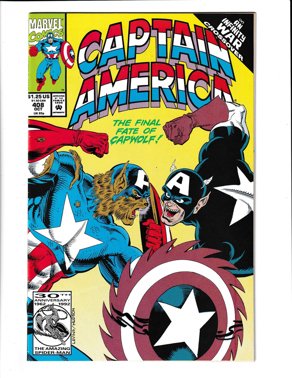 Captain America #408 (1992) Marvel Comics