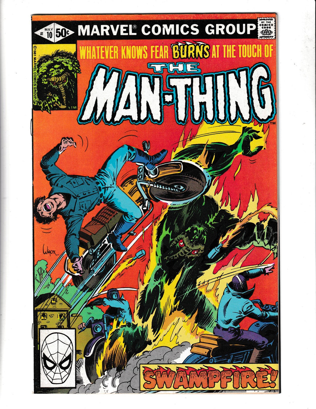 Man-Thing #10 (1981) Marvel Comics SKU:3191