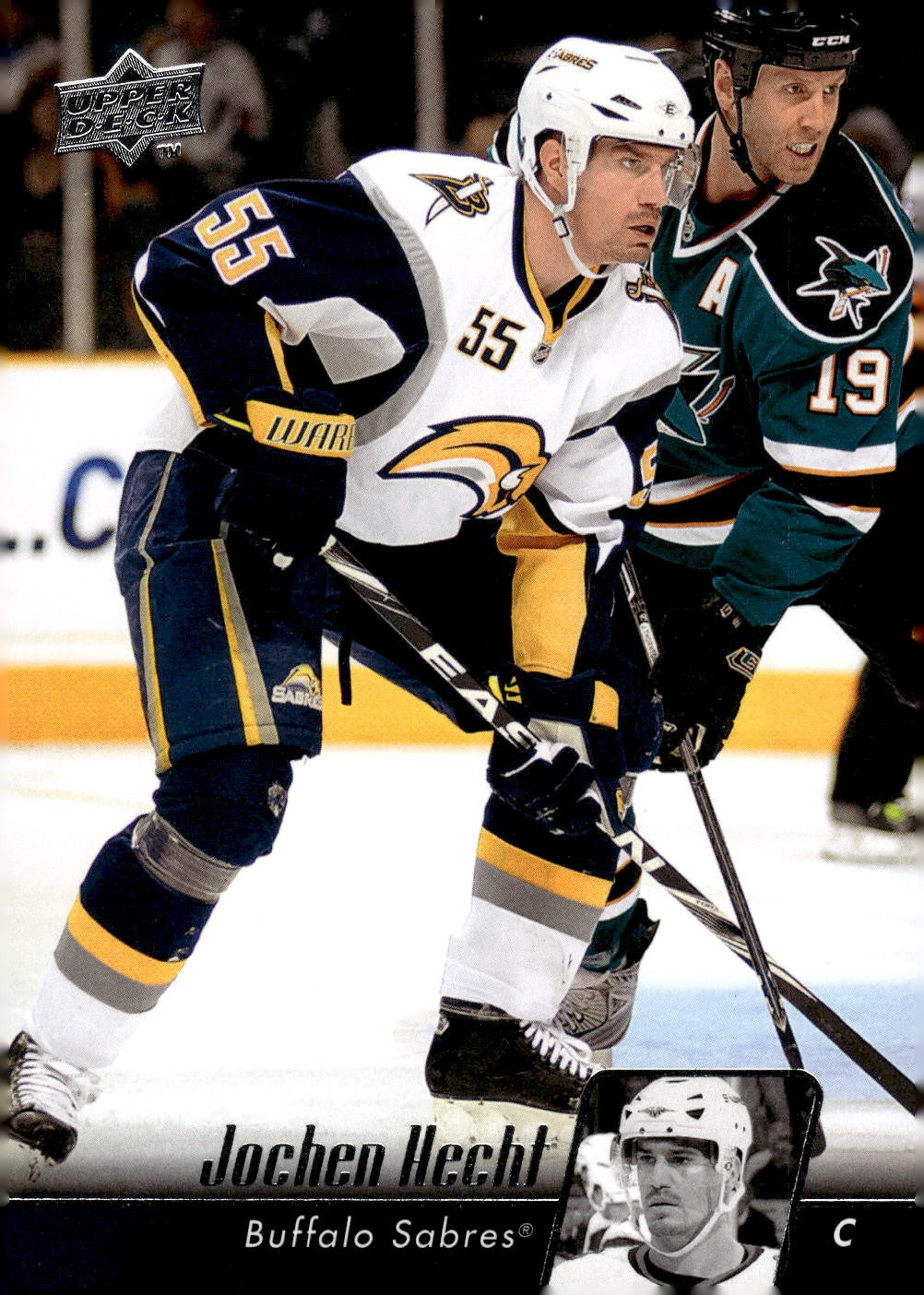 2010-11 Upper Deck #173 Jochen Hecht Hockey Buffalo Sabres