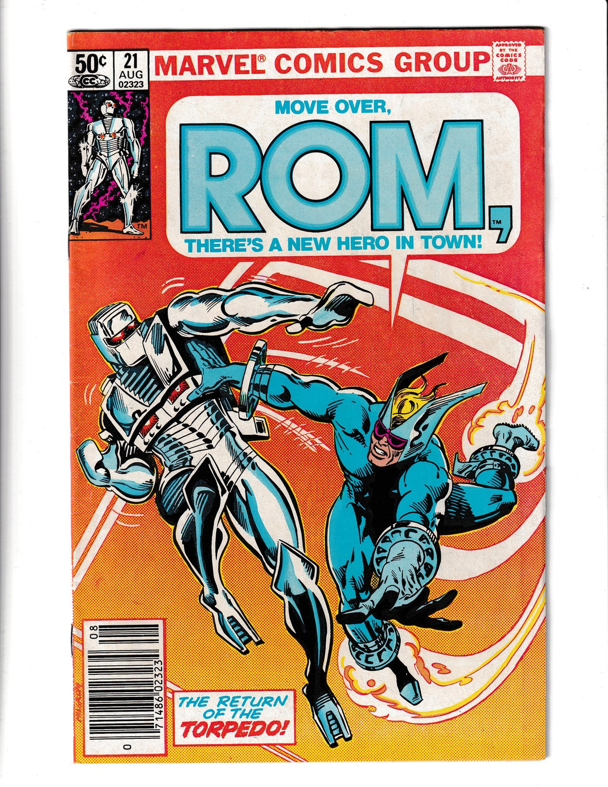 ROM #21 (1981) SpaceKnight Marvel Comics SKU:2519