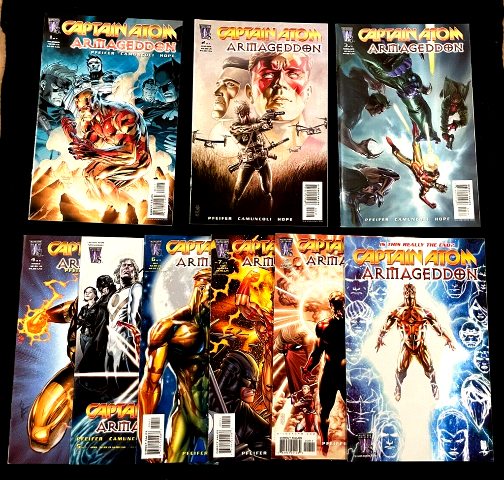 Captain Atom: Armageddon - Complete Set of 9 #-9 (2005/06) Wildstorm Comics