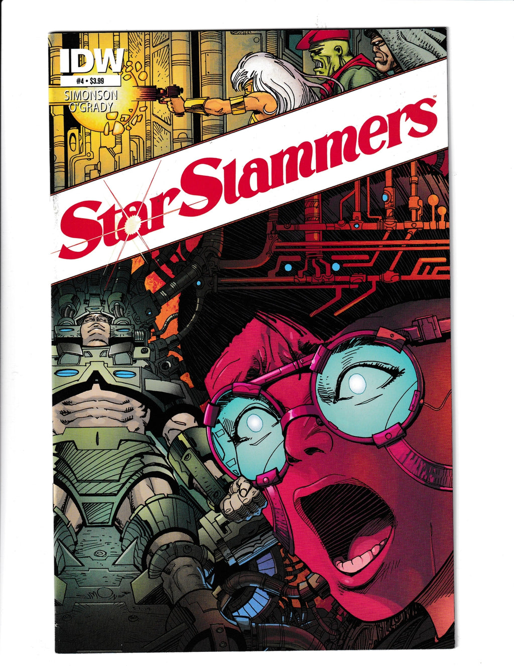 Star Slammers #4 (2014) Simonson O'Grady IDW Comics