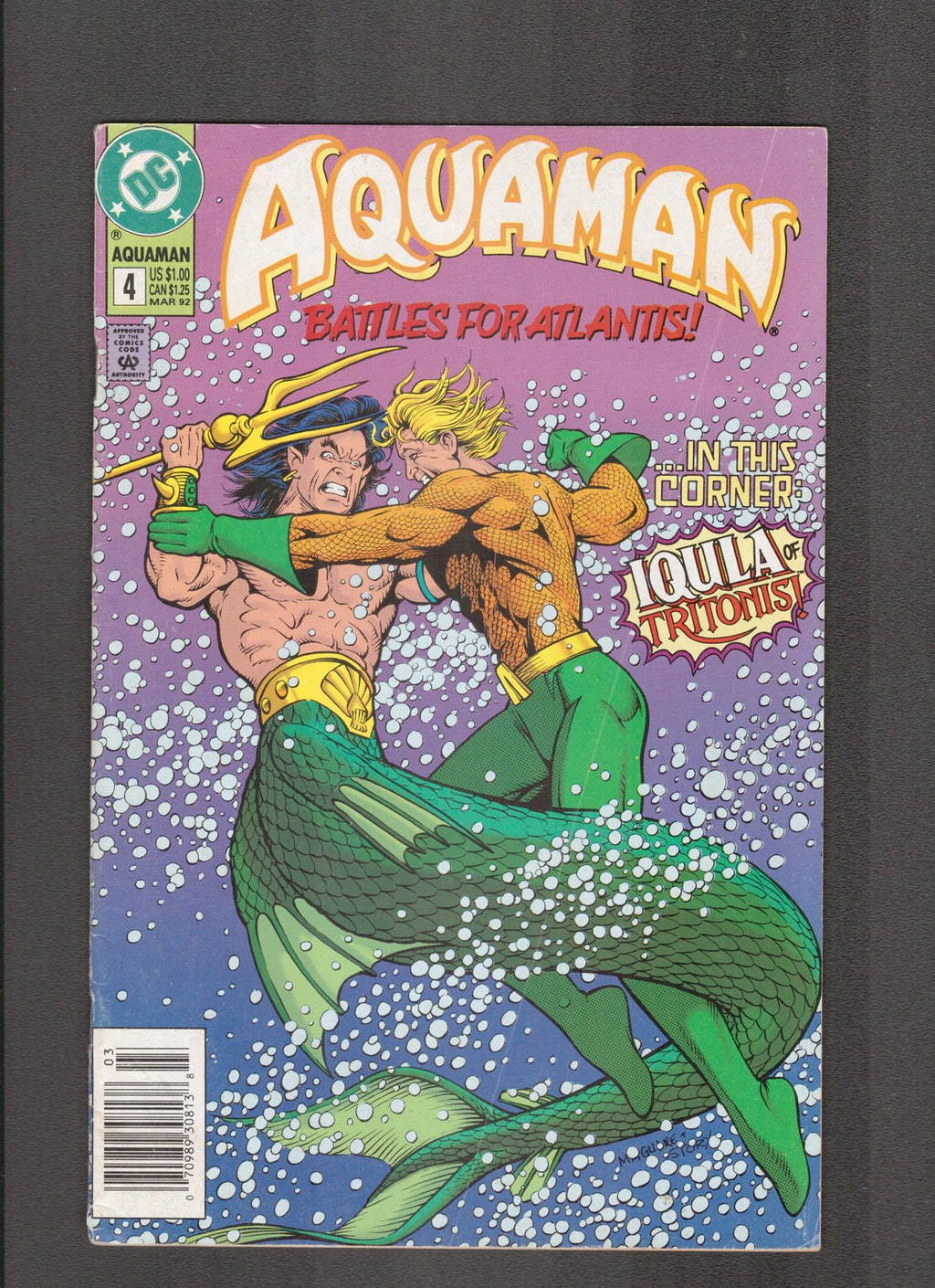 Aquaman #4 (1992) DC Comics
