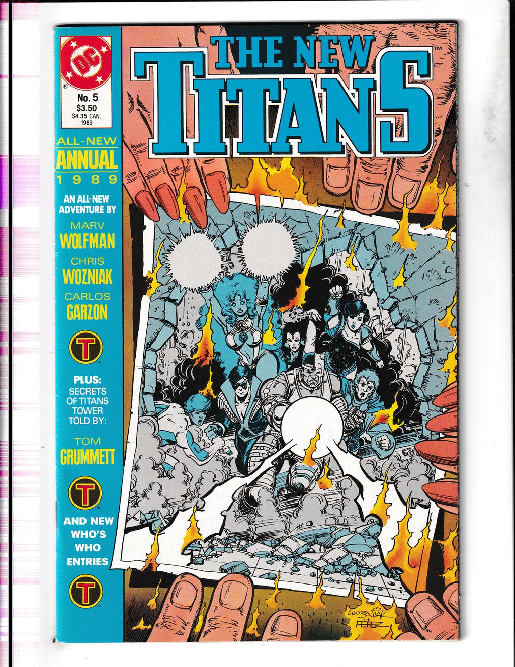 New Titans Annual #5 (1989) DC Comics