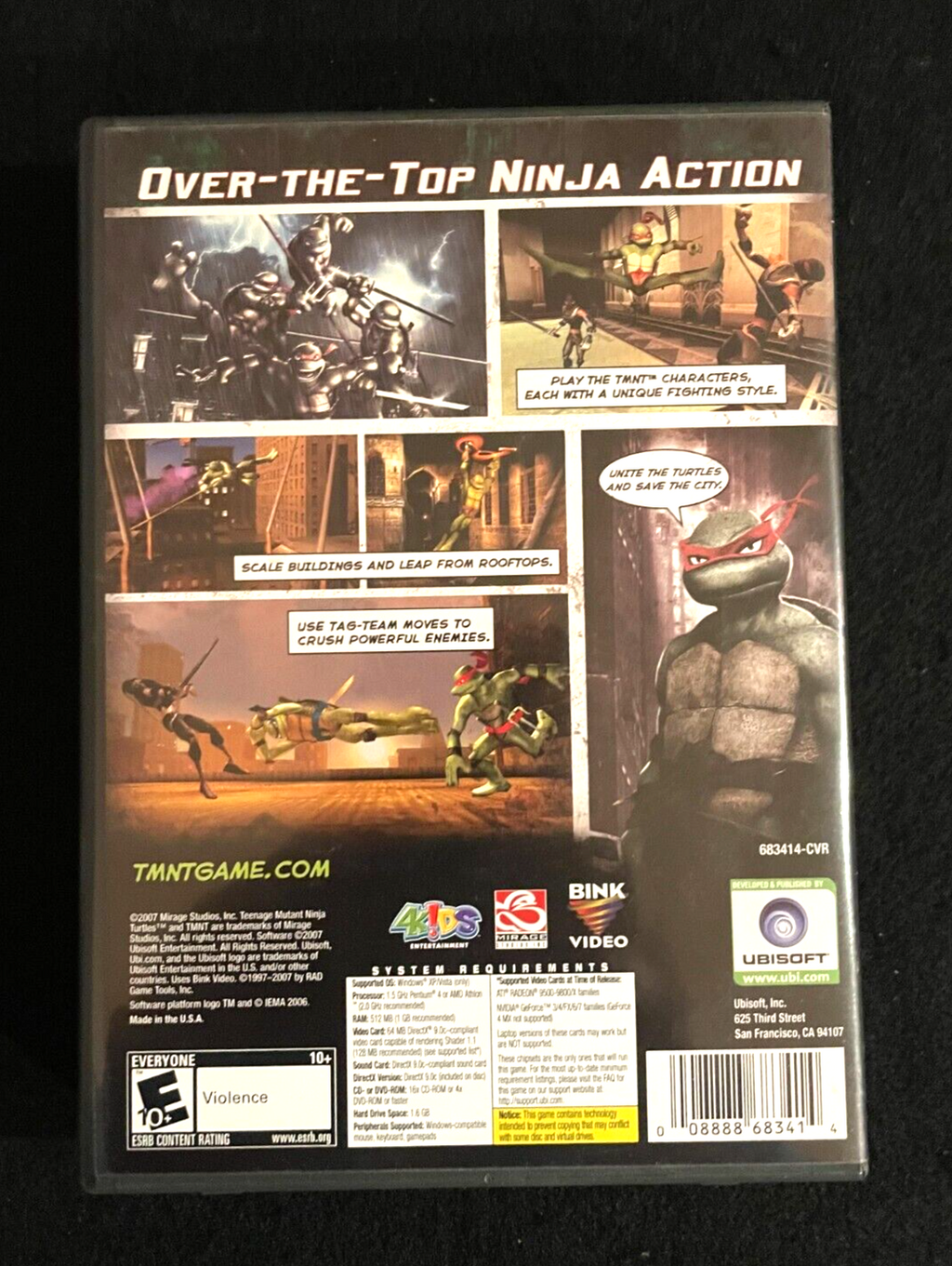 TMNT PC GAME 2007 - Teenage Mutant Ninja Turtles
