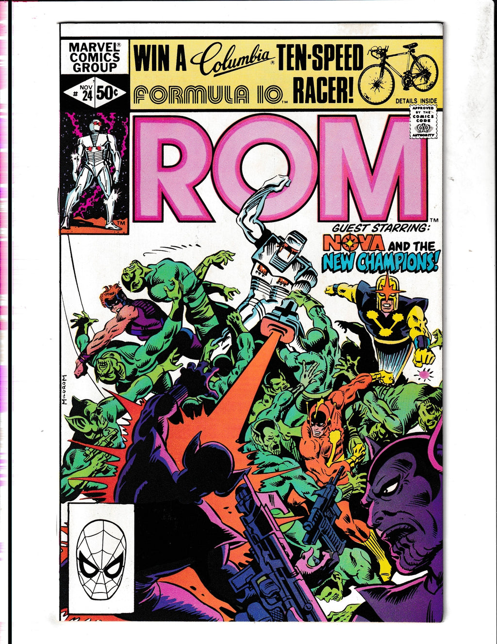 ROM #24 (1981) SpaceKnight Marvel Comics SKU:1826