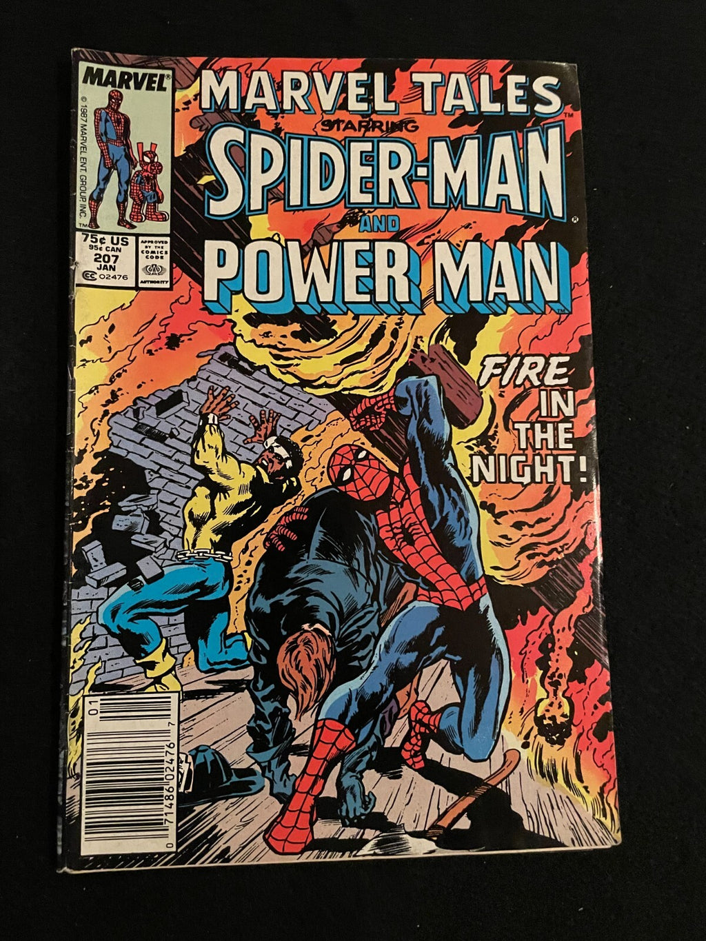 Marvel Tales #207 1988 - Spider-Man and Power Man
