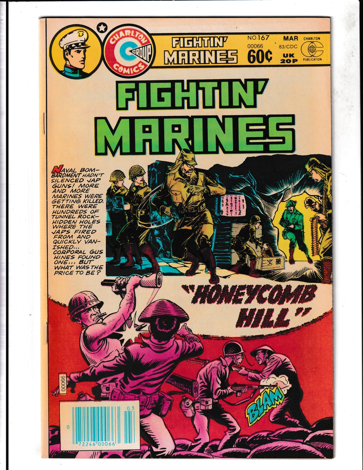 Fightin' Marines #167 (1983) Charlton Comics